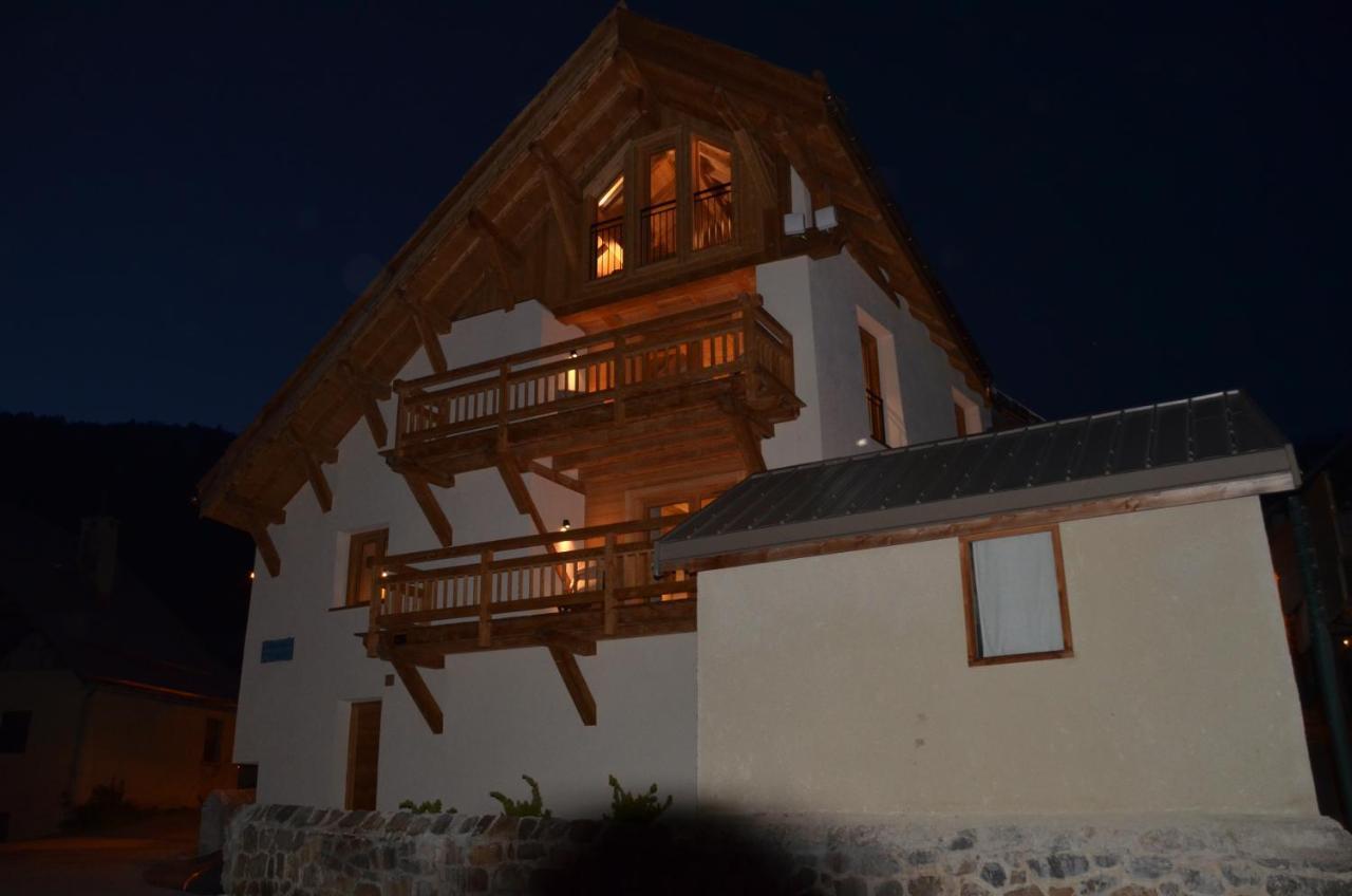 Le Gabion, luxueux appartement avec 10 couchages et sauna, Serre chevalier Vallée Saint-Chaffrey Esterno foto