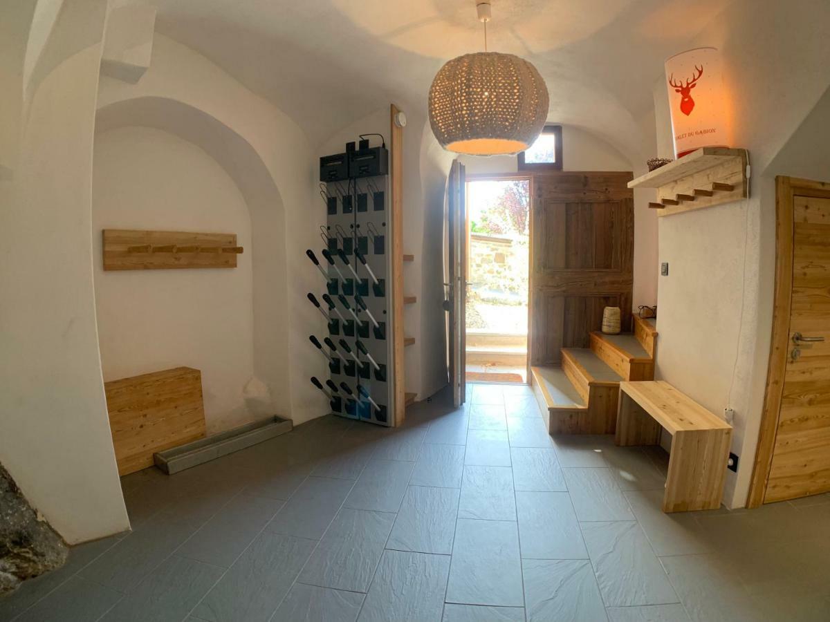 Le Gabion, luxueux appartement avec 10 couchages et sauna, Serre chevalier Vallée Saint-Chaffrey Esterno foto
