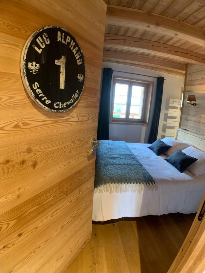 Le Gabion, luxueux appartement avec 10 couchages et sauna, Serre chevalier Vallée Saint-Chaffrey Esterno foto