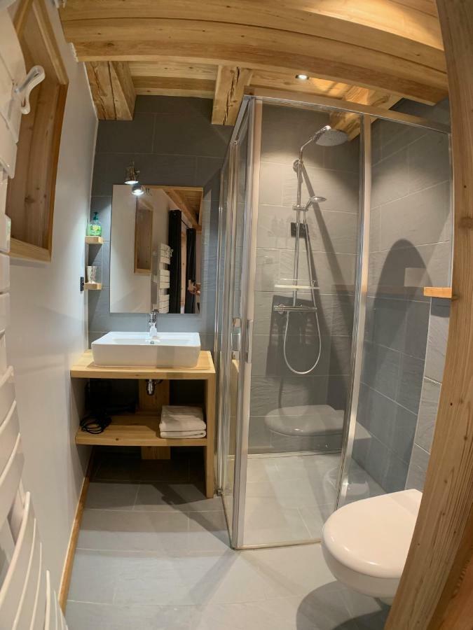 Le Gabion, luxueux appartement avec 10 couchages et sauna, Serre chevalier Vallée Saint-Chaffrey Esterno foto
