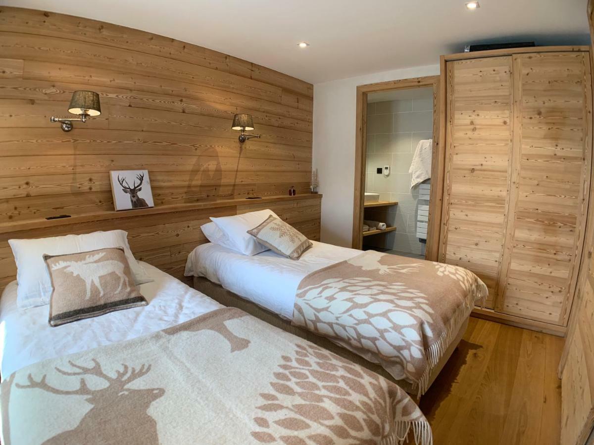 Le Gabion, luxueux appartement avec 10 couchages et sauna, Serre chevalier Vallée Saint-Chaffrey Esterno foto