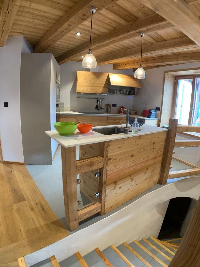 Le Gabion, luxueux appartement avec 10 couchages et sauna, Serre chevalier Vallée Saint-Chaffrey Esterno foto