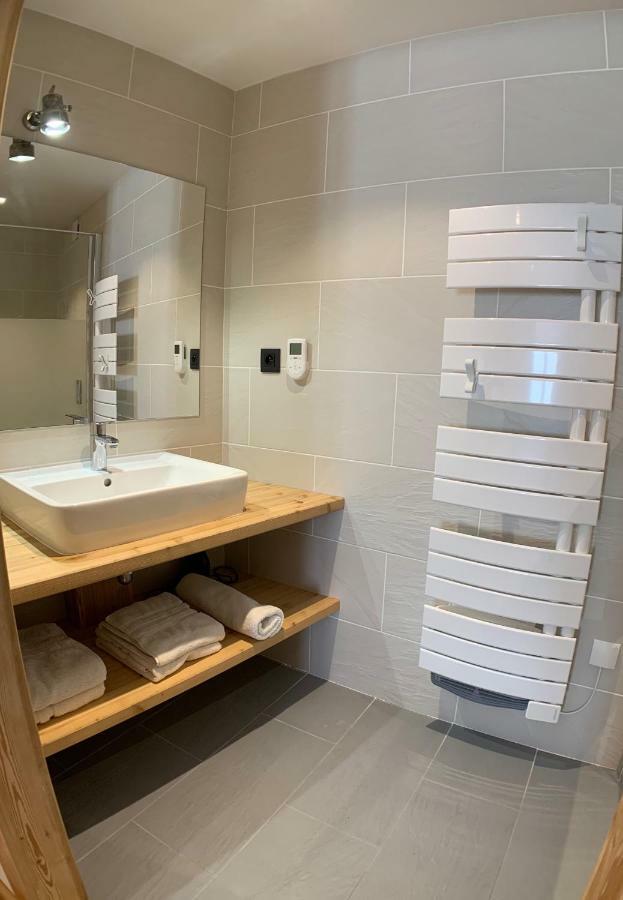 Le Gabion, luxueux appartement avec 10 couchages et sauna, Serre chevalier Vallée Saint-Chaffrey Esterno foto